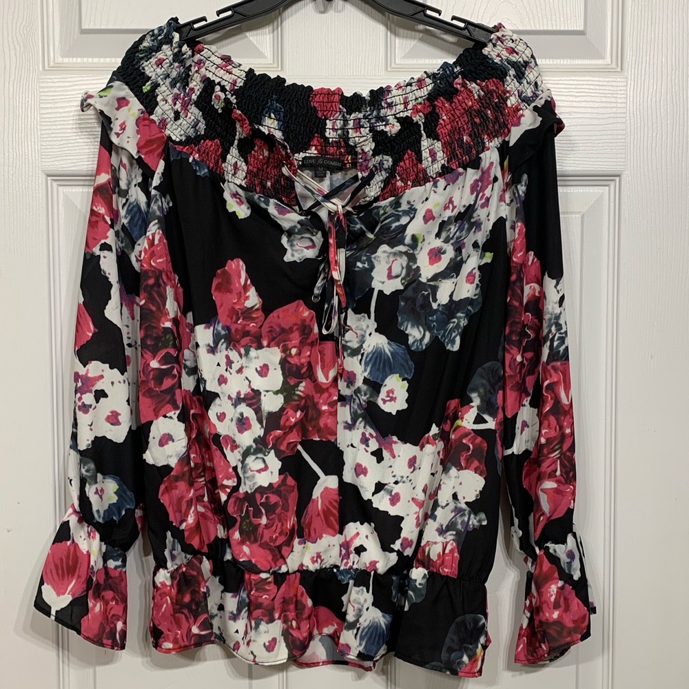 Love & Combat Blouse - Floral Print